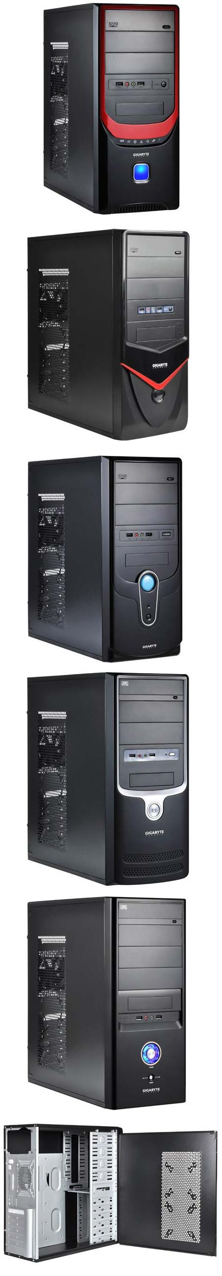 Gigabyte GZ-ZE1, GZ-ZE2, GZ-ZE3, GZ-ZE4 и GZ-ZE5